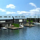 Illustration for article titled Modern Boat Homes to Survive Rising Sea Level